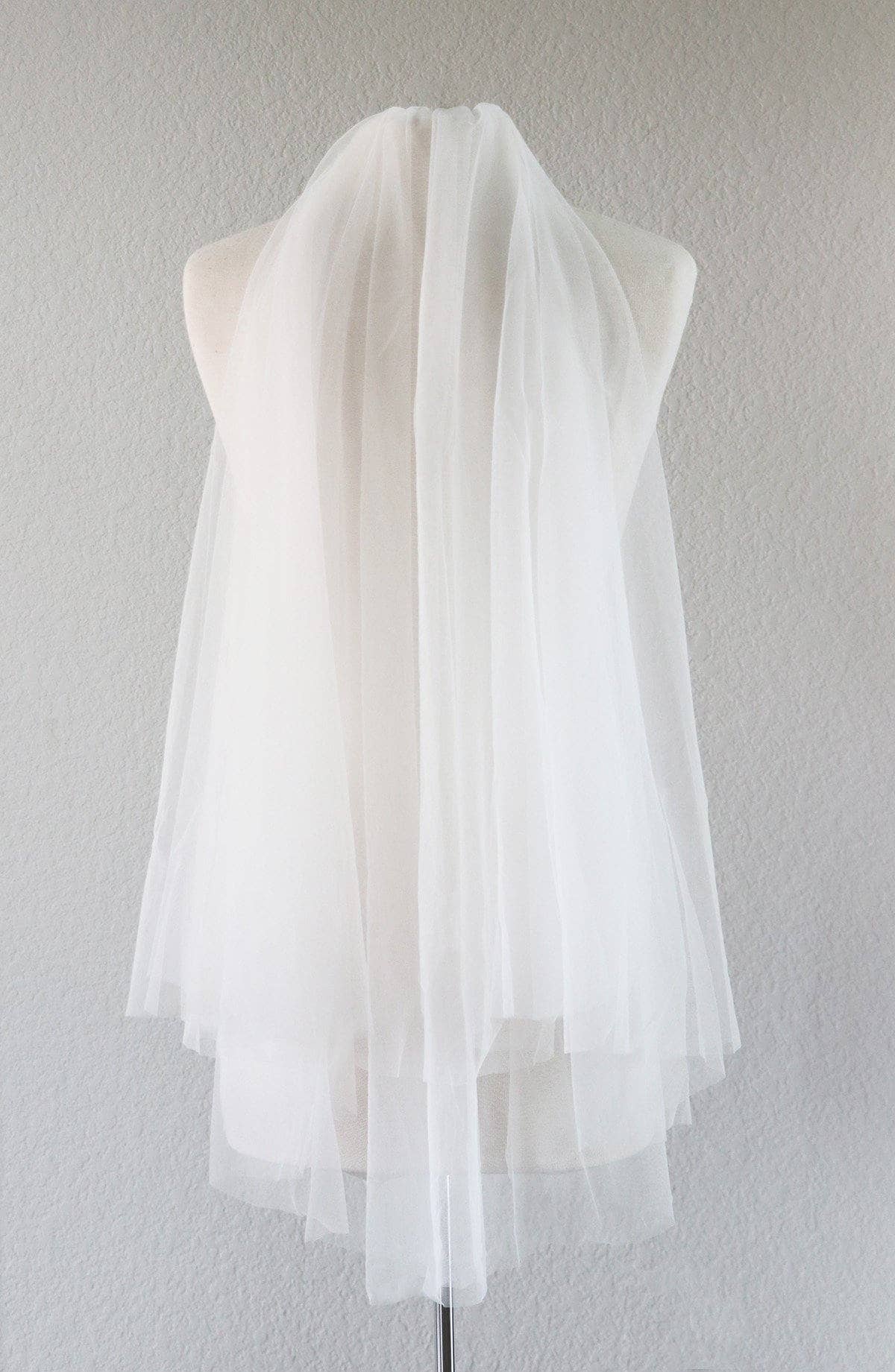 Double Layer Wedding Veil