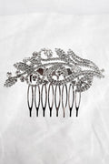 Metal Hair Comb With Jewels HJH0856