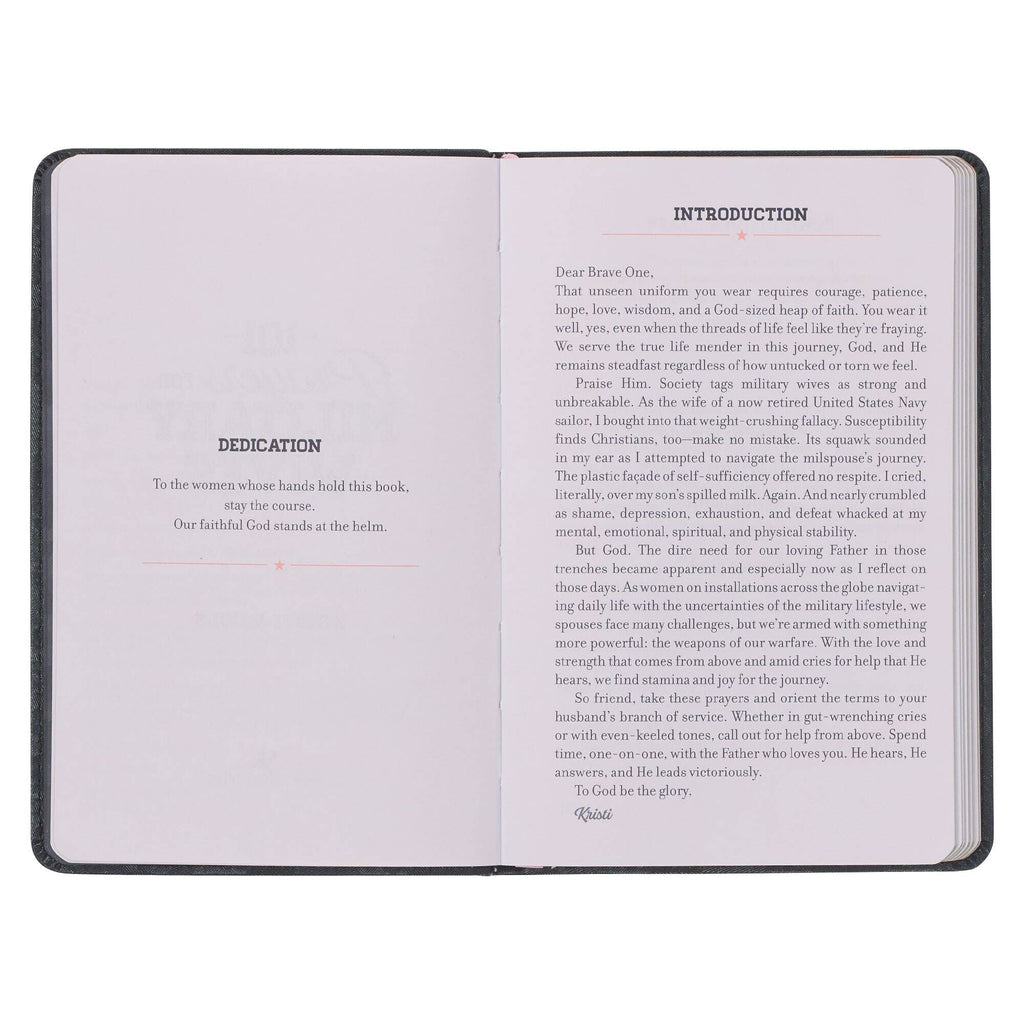 Gift Book 101 Prayers for Military Wives Faux Leather