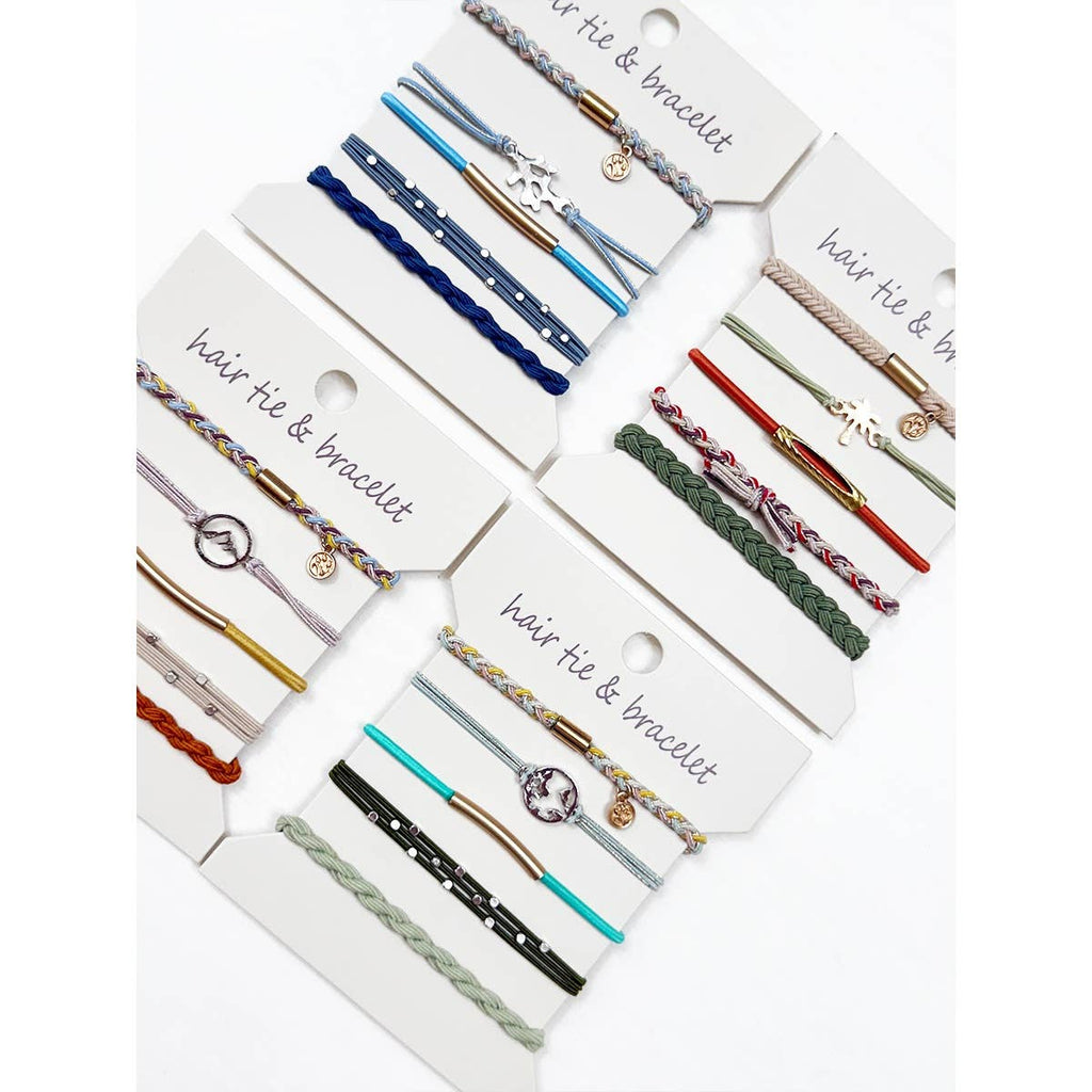 Boho Inspired Hair Tie Bracelets