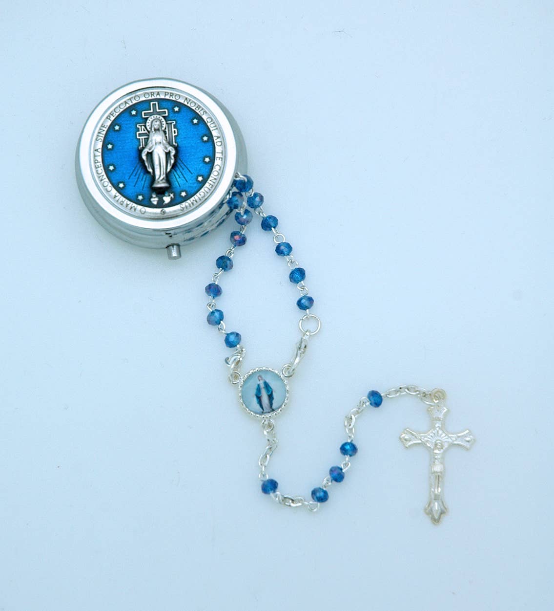 ID359MM- Rosary Box w/ Rosary, MM