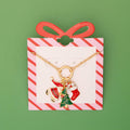 Christmas Themed Multi-Charm Necklace
