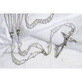 Ladder Lasso Rosary-Austrian Crystals