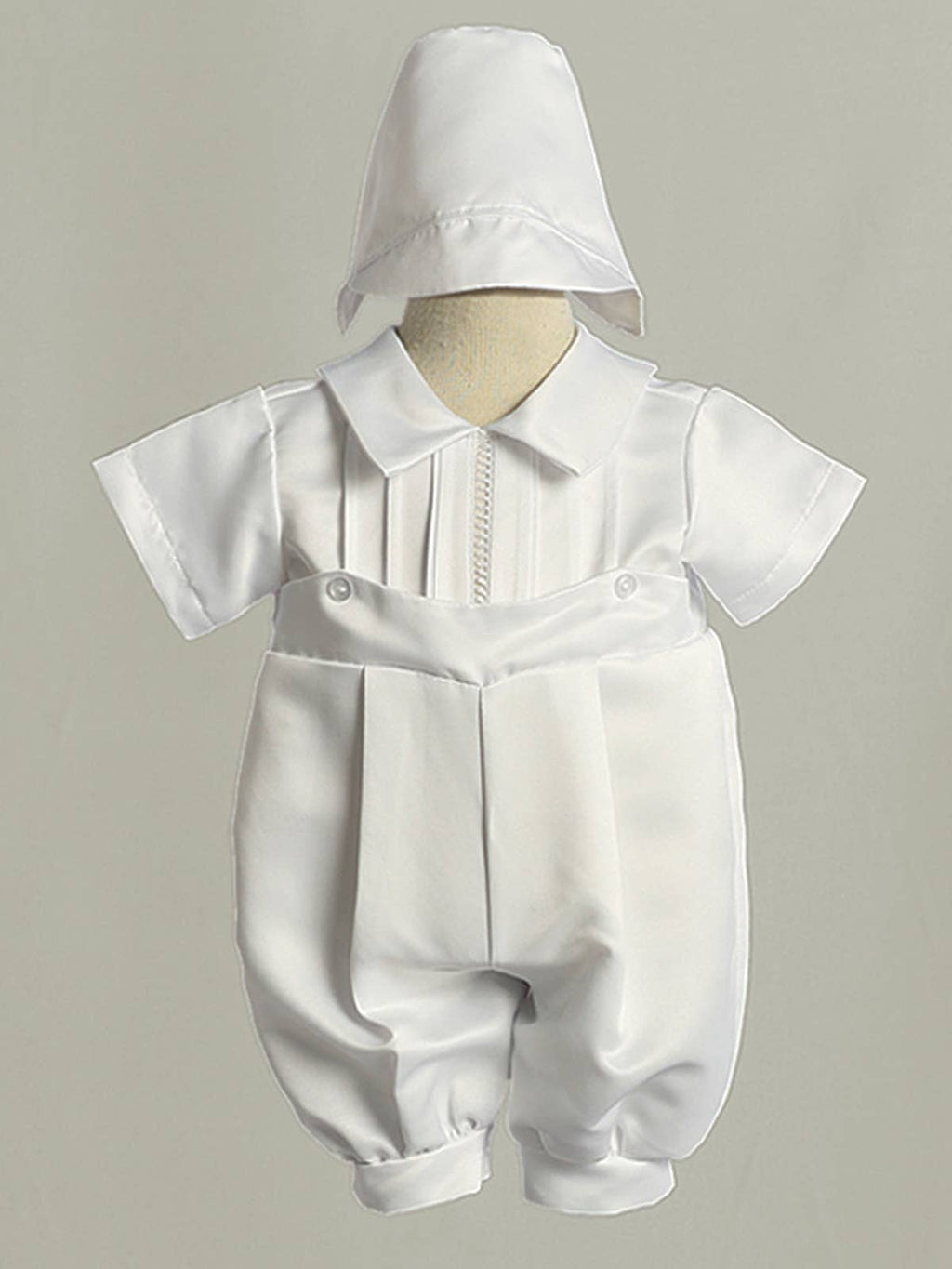 3720- Boys Baptism Romper