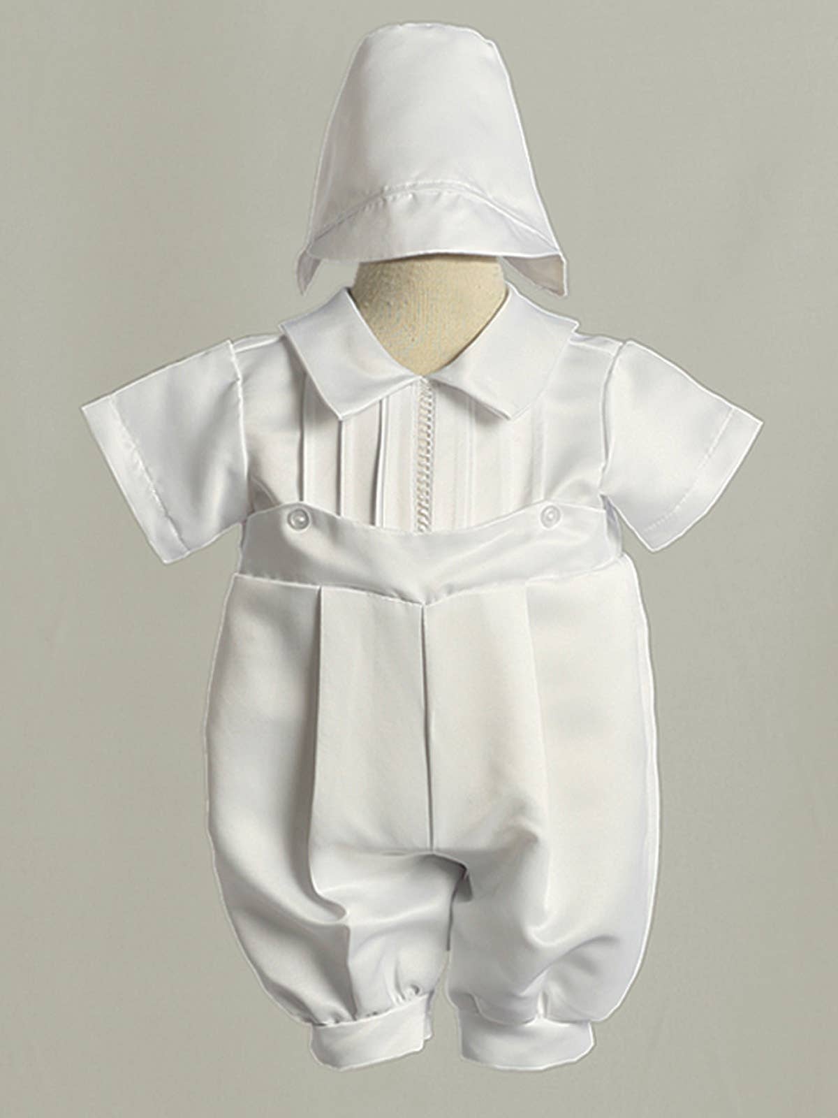 3720- Boys Baptism Romper