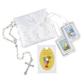 First Communion Kit. Glass Rosary