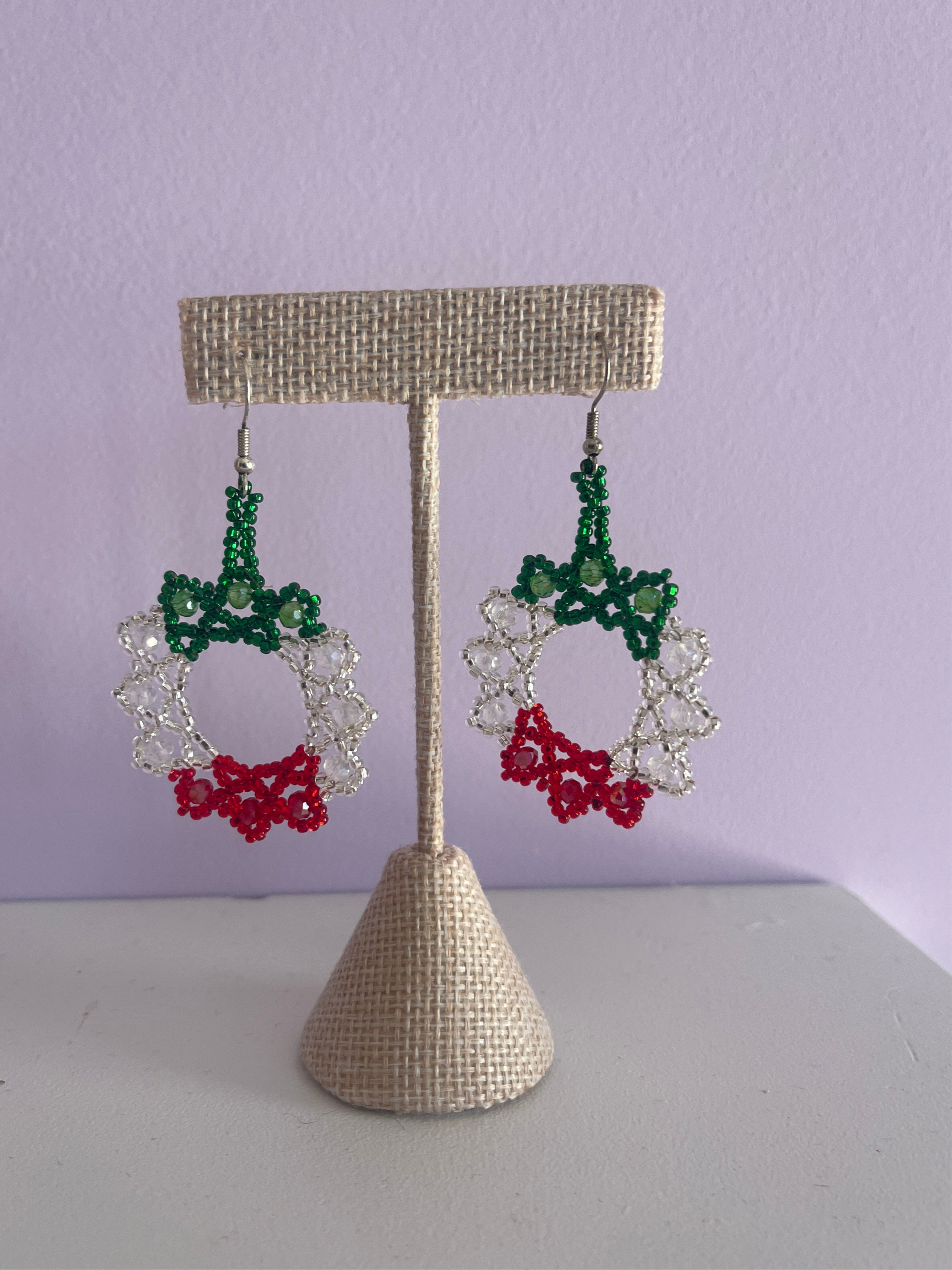 Mexico seed earrings