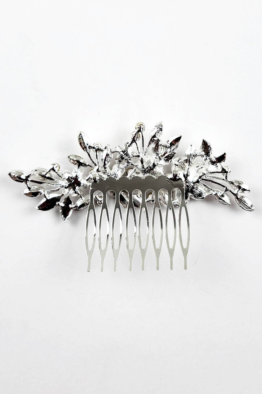 Metal Hair Comb With Jewels HJH0837-