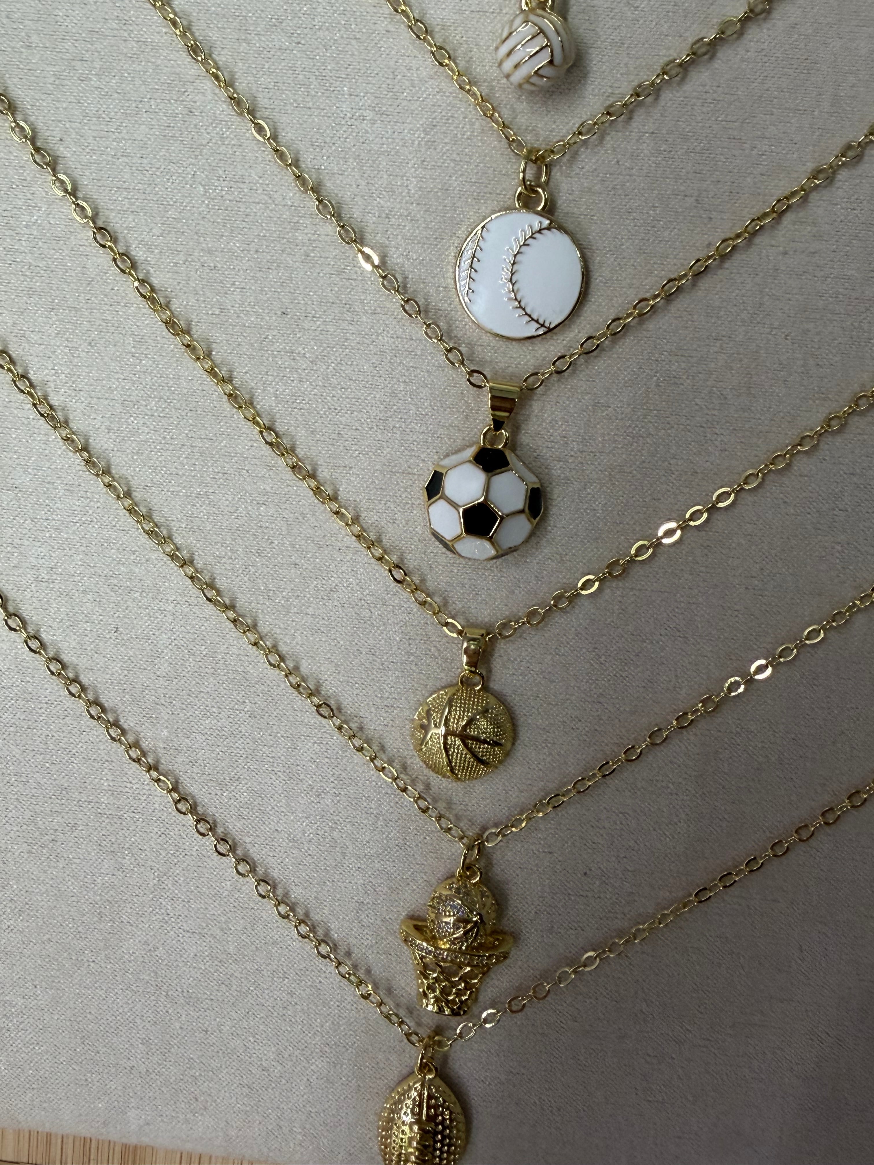 Custom sports necklace