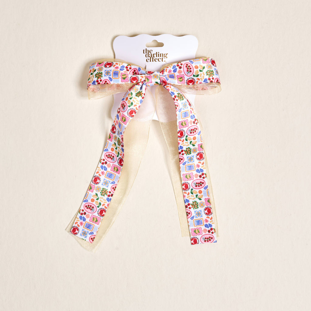 Lovely Layered Hair Bow–Ciao Bella