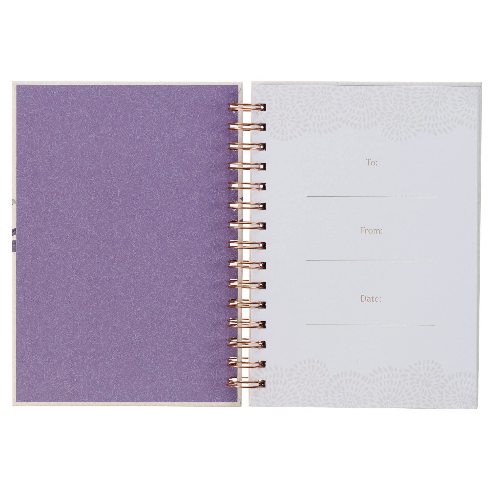 Journal Wirebound Ivory Love Is Patient Love Is Kind