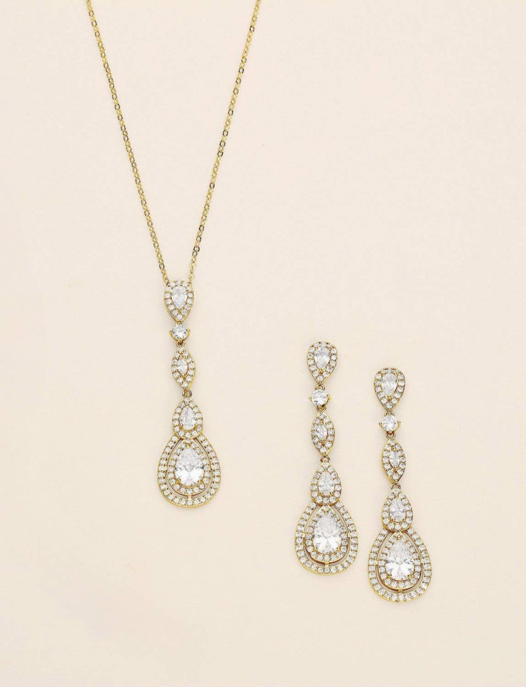 Aimee Long CZ Jewelry Set