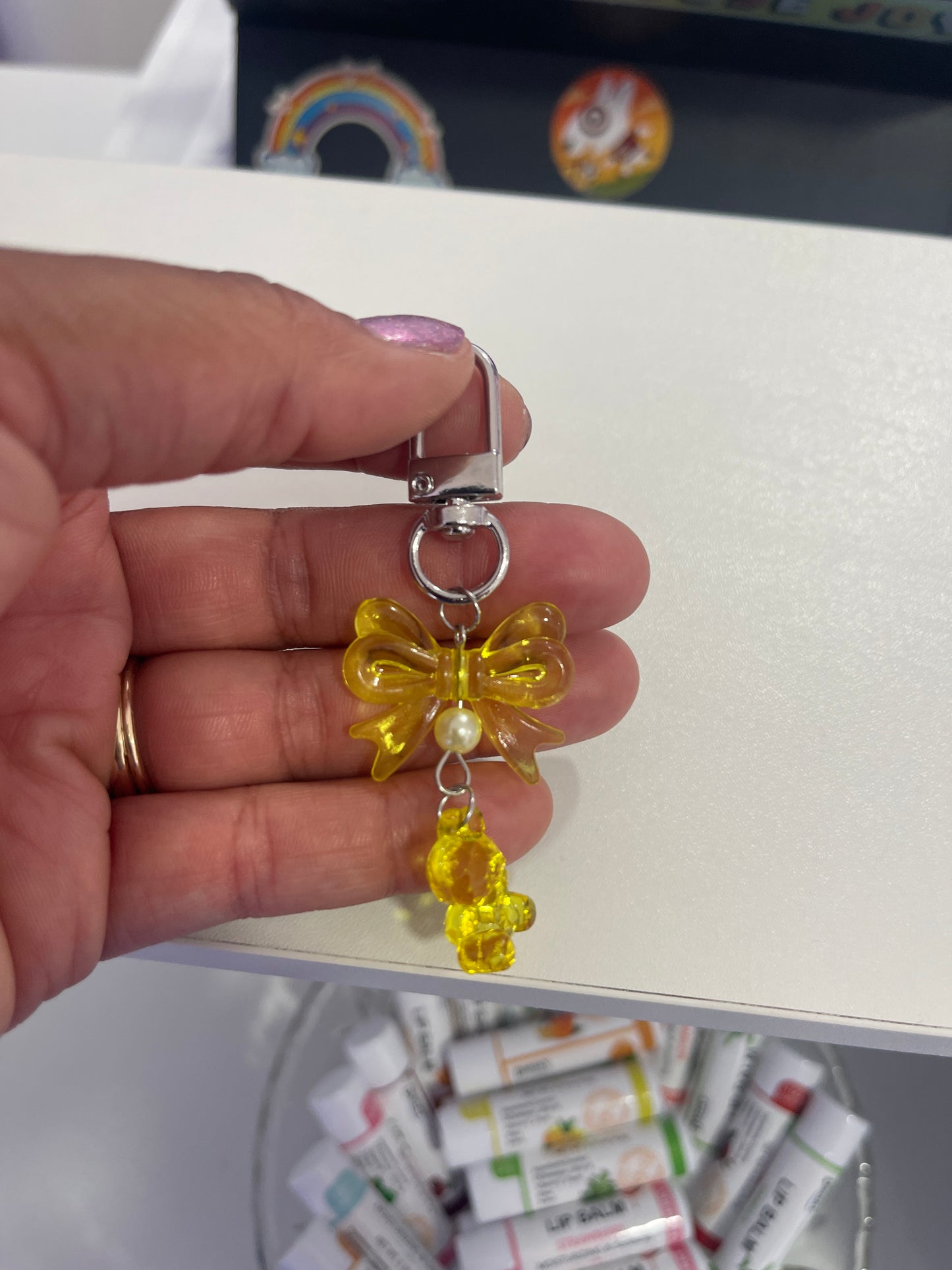Bear keychain