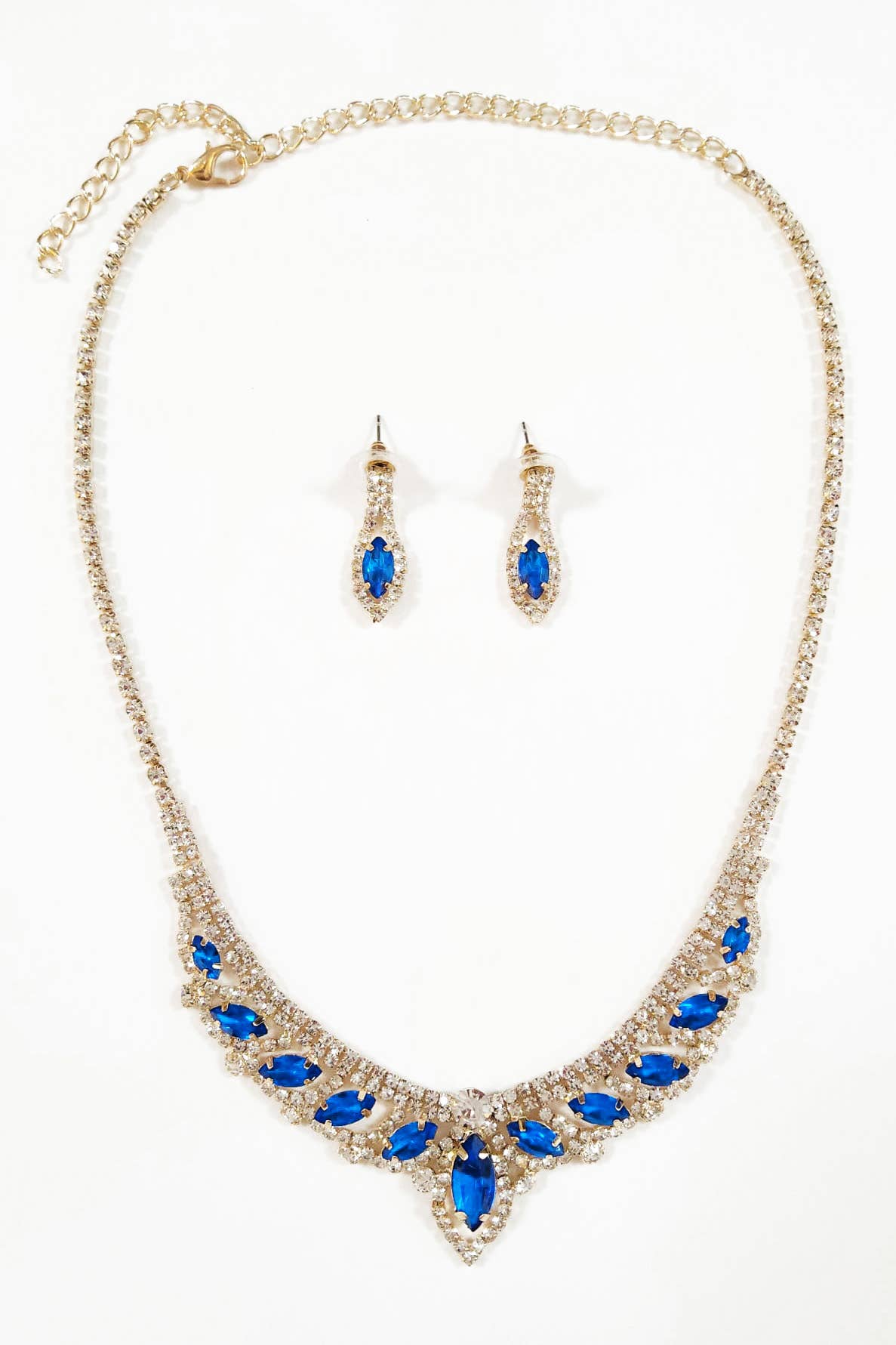 Metal jewelry Set With Necklace and Earrings JR3237