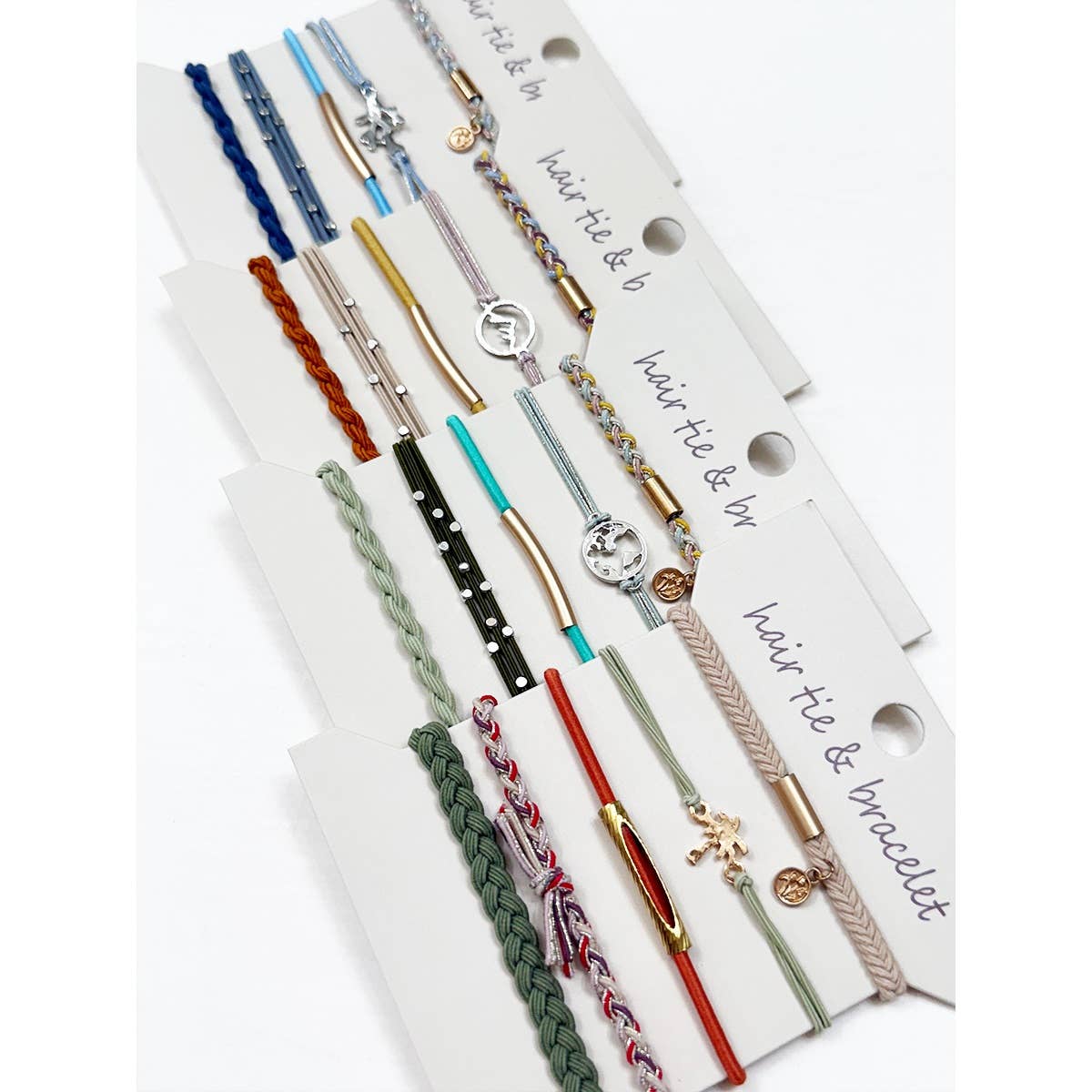 Boho Inspired Hair Tie Bracelets