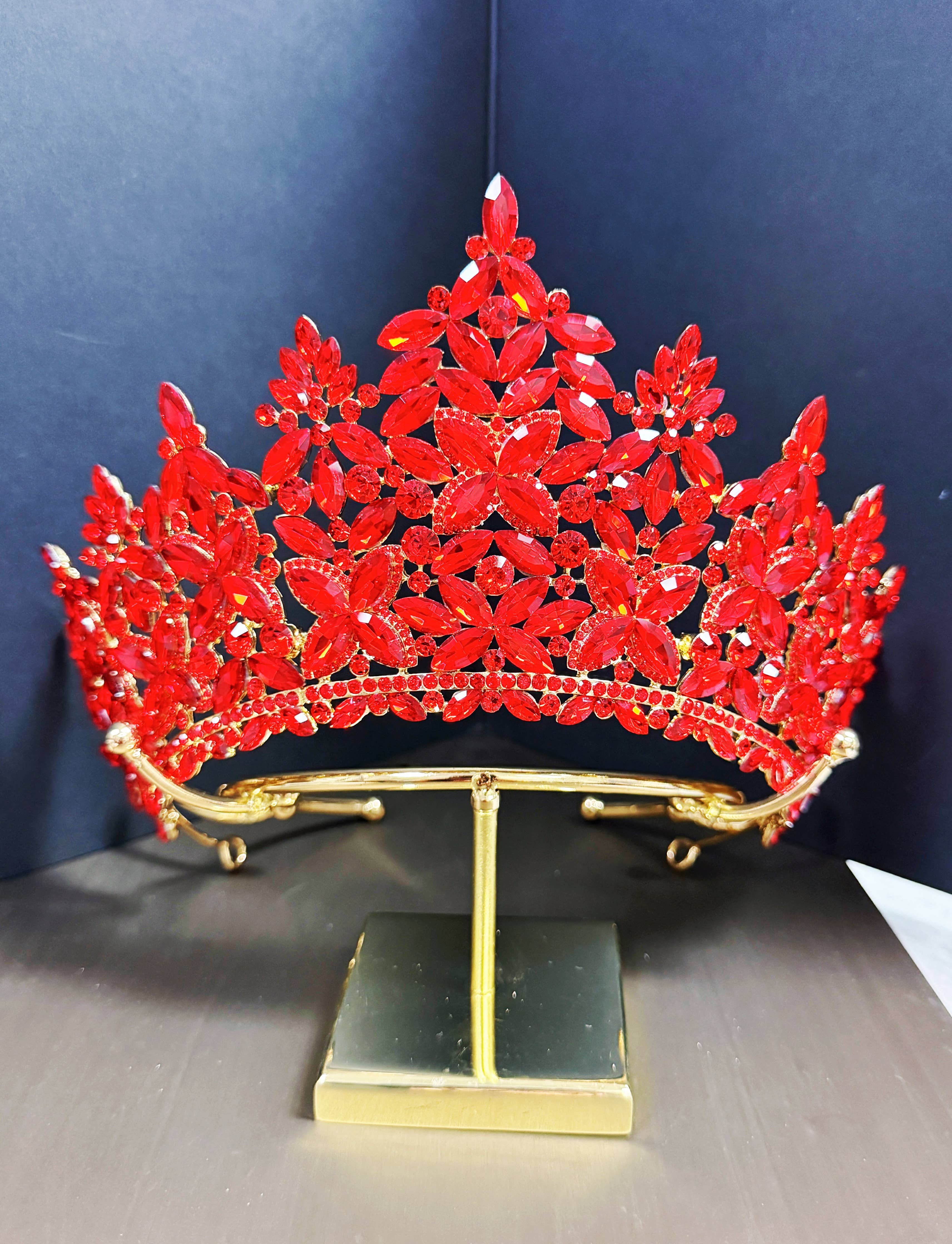 Red Crystal Crown - CR148
