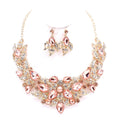 Flower theme Casting Chunky necklace Set B