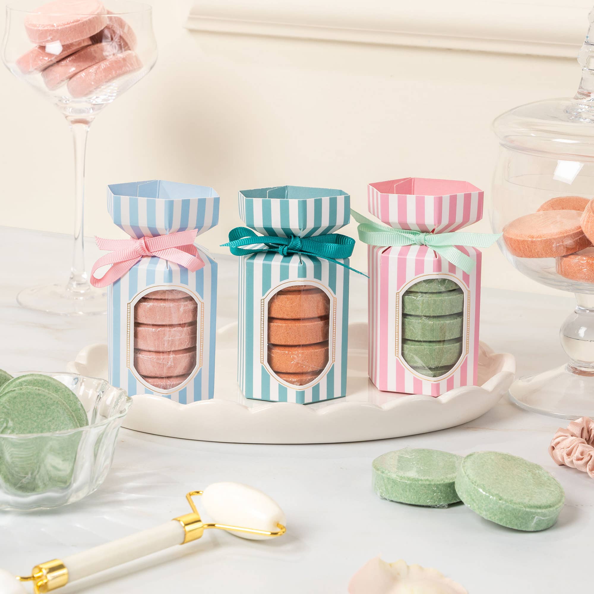 Petit Bonbon Sweetheart Pink Shower Steamers