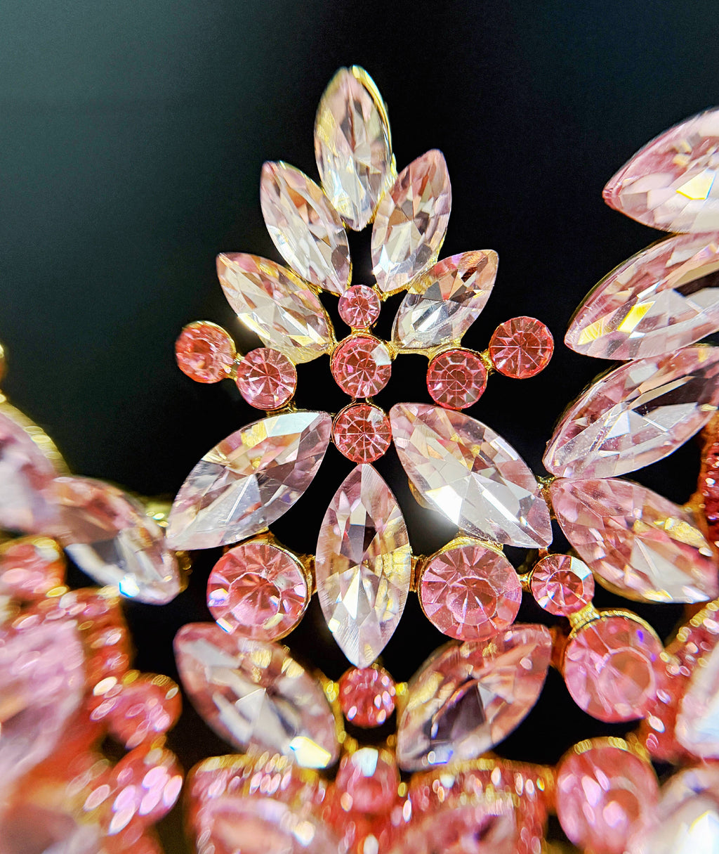 Pink Crystal Crown - CR146