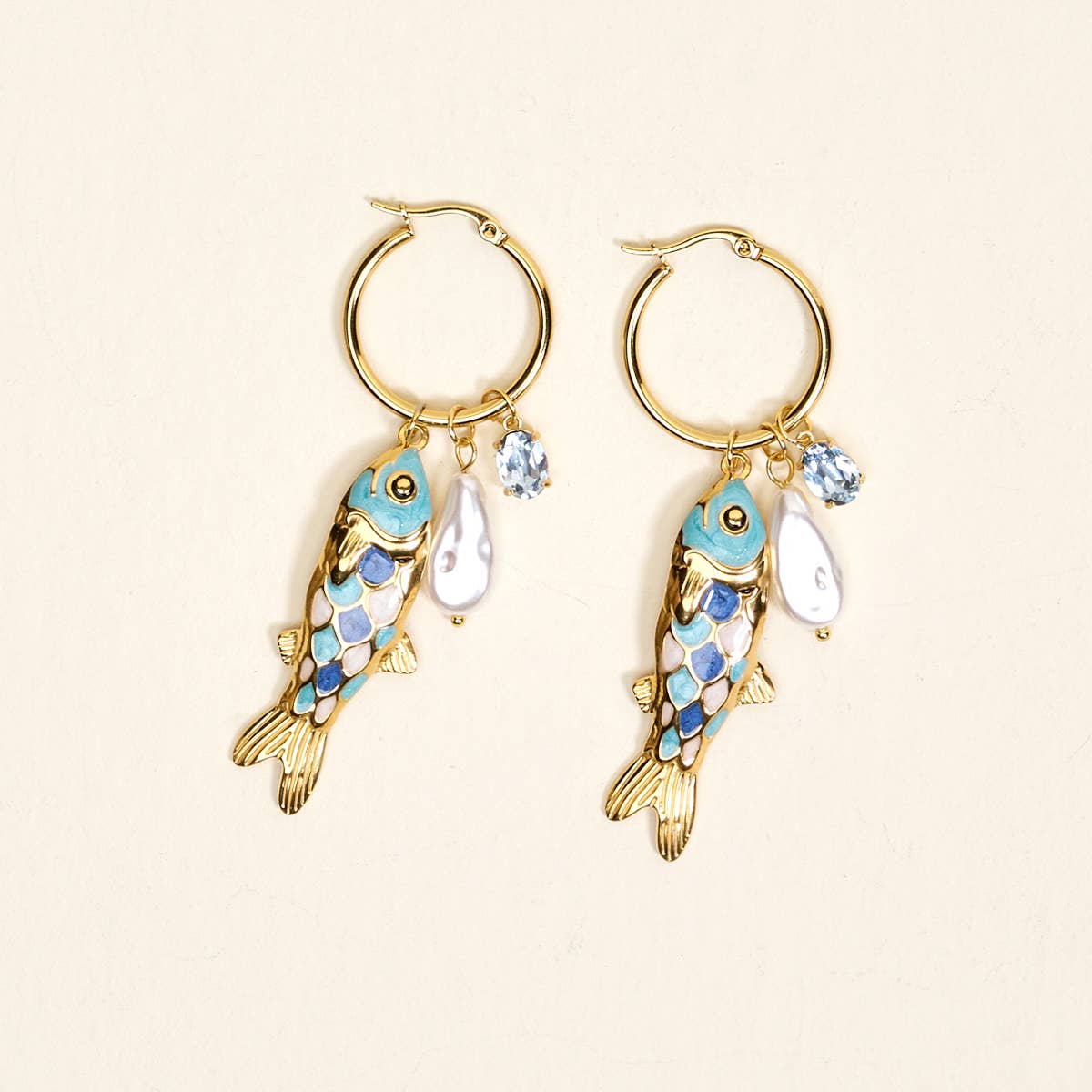 Signature Hoop Earrings–Catch of the Day
