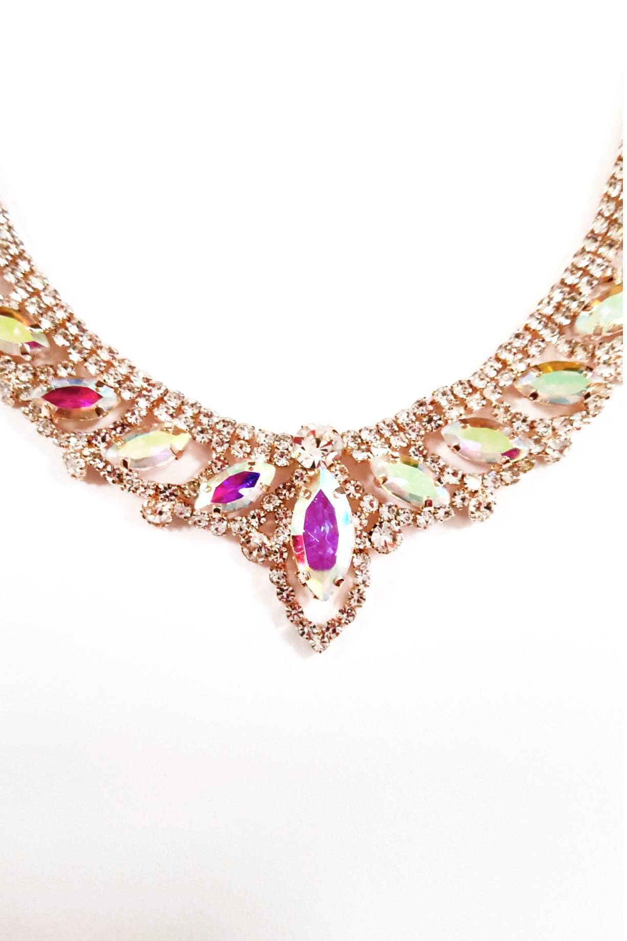 Metal jewelry Set With Necklace and Earrings JR3237