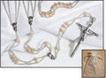Ladder Lasso Rosary - Glass Pearl