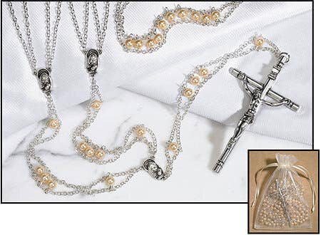 Ladder Lasso Rosary - Glass Pearl