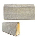 Rhinestone Patch Bling Shiny Evening Bag Clutch