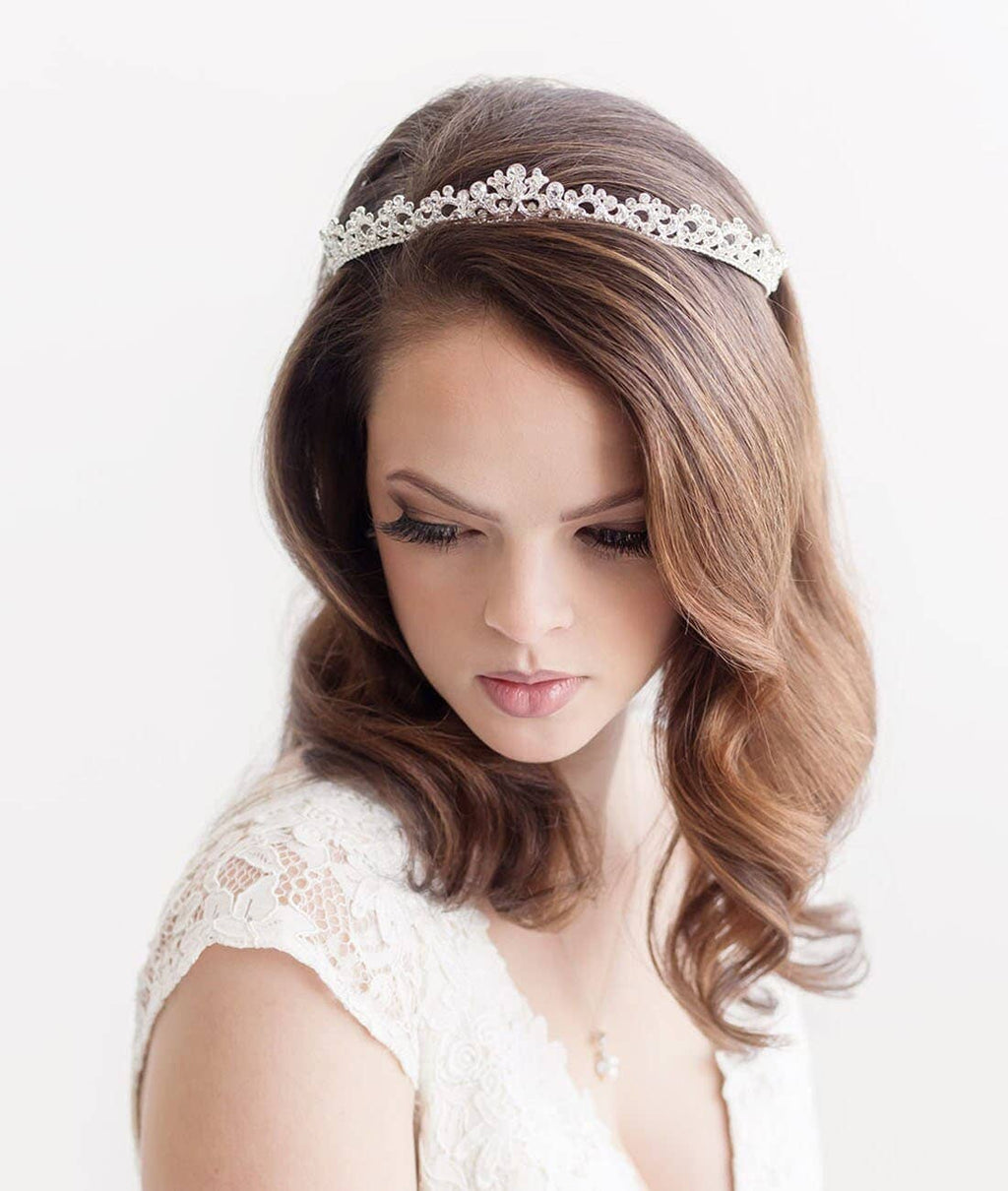 Kylar Crystal Wedding Tiara - CR134