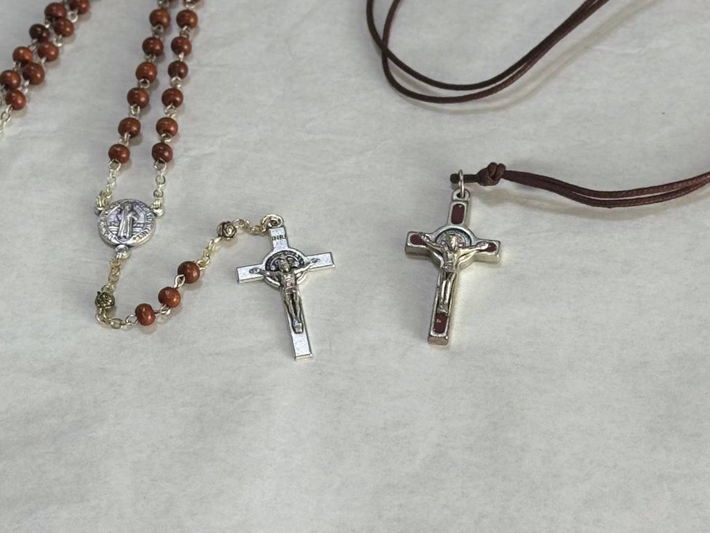 Olive Wood Rosary Set