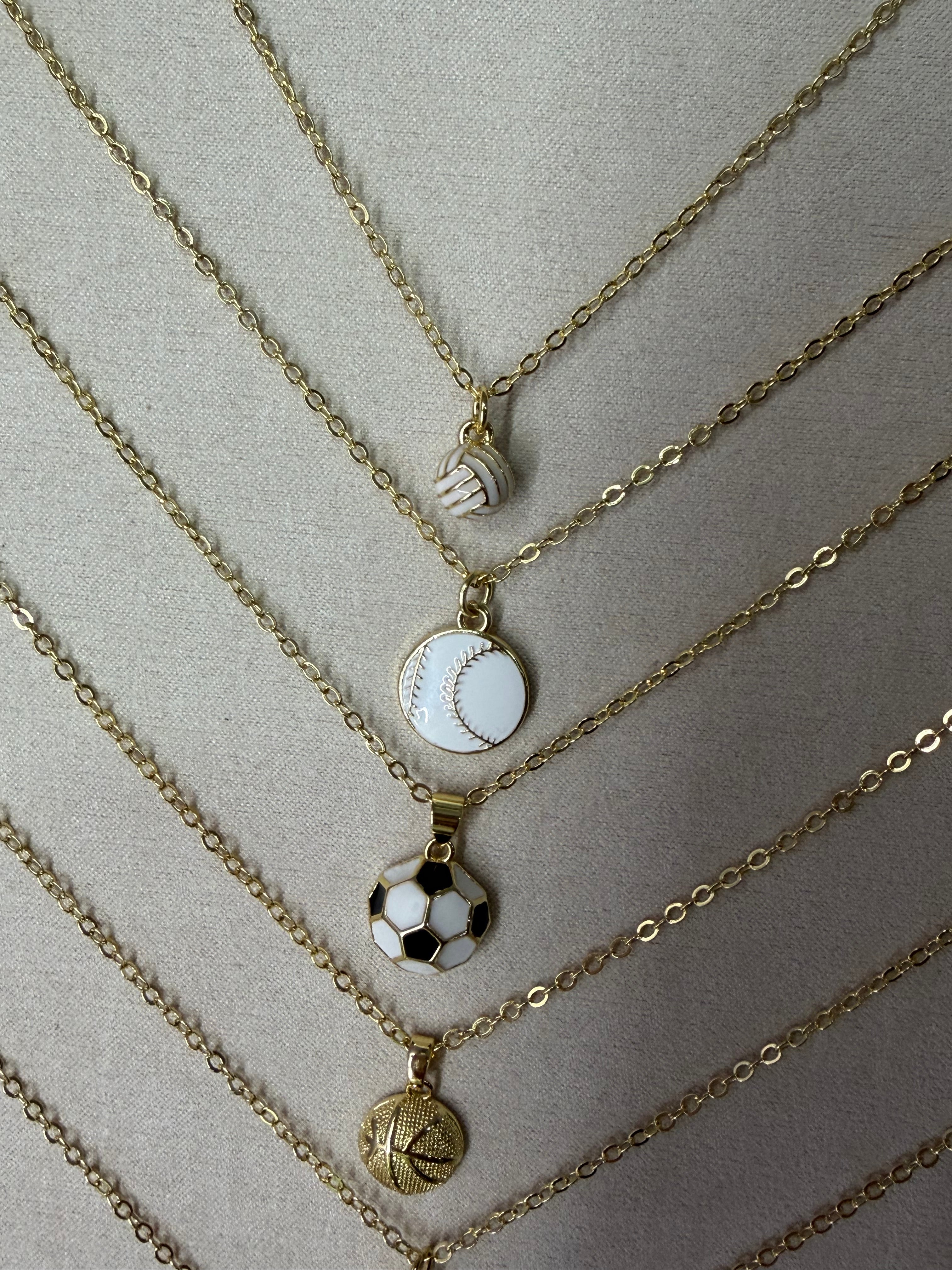 Custom sports necklace