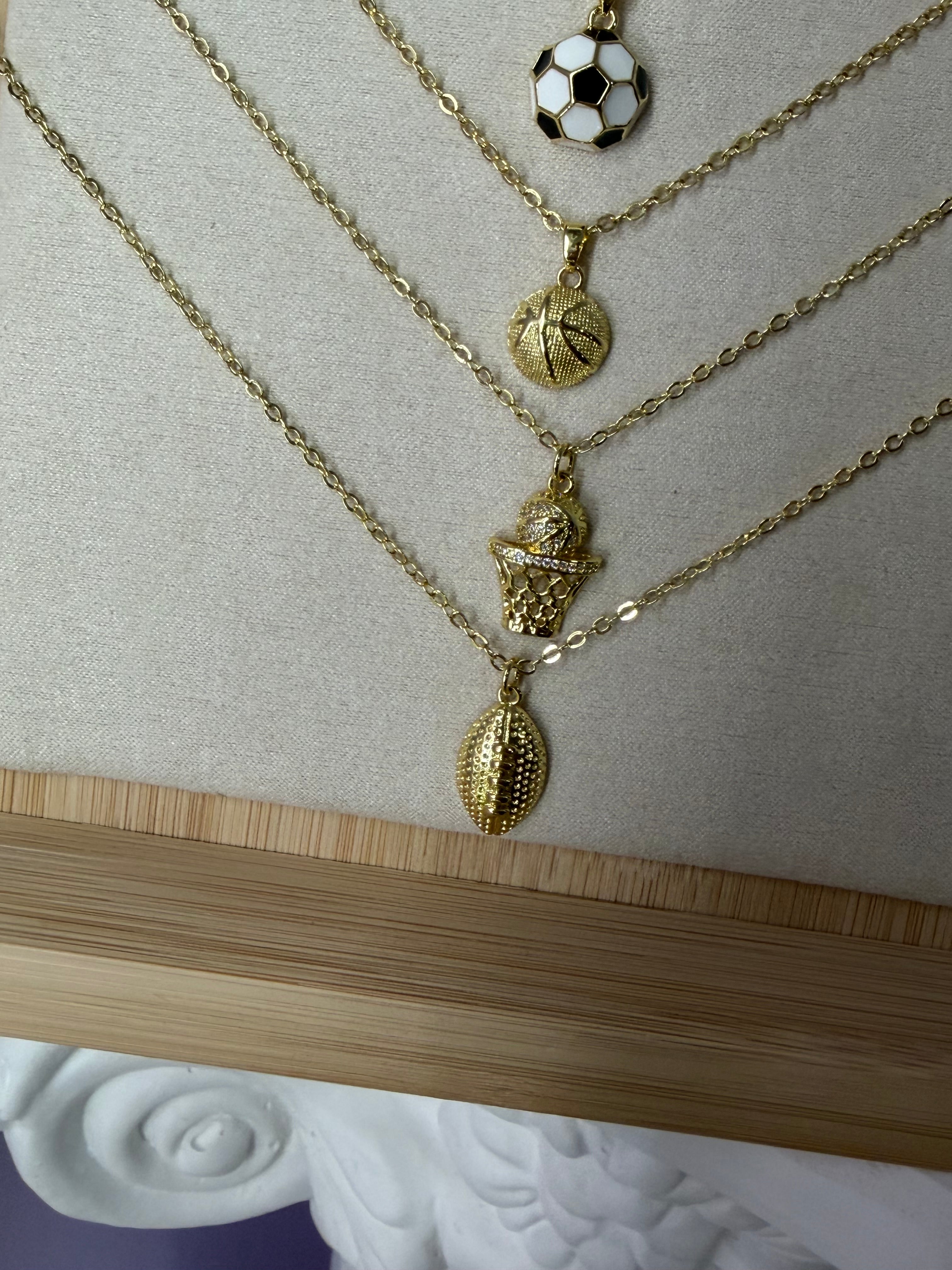 Custom sports necklace
