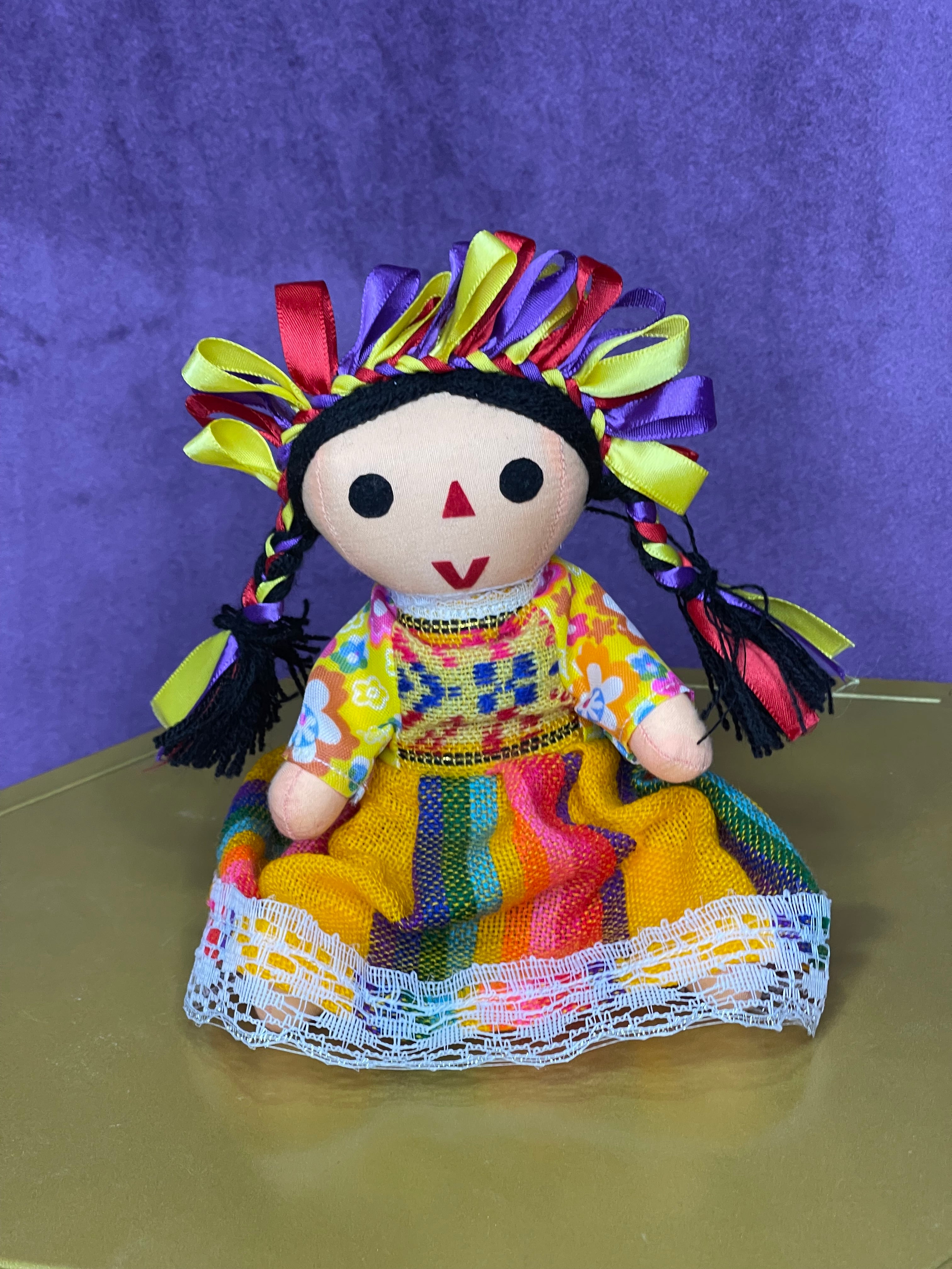 Muñeca LeleMuñeca Lele - Authentic Mexican Otomi Rag Doll from Querétaro | Handmade Traditional Folk Art Doll