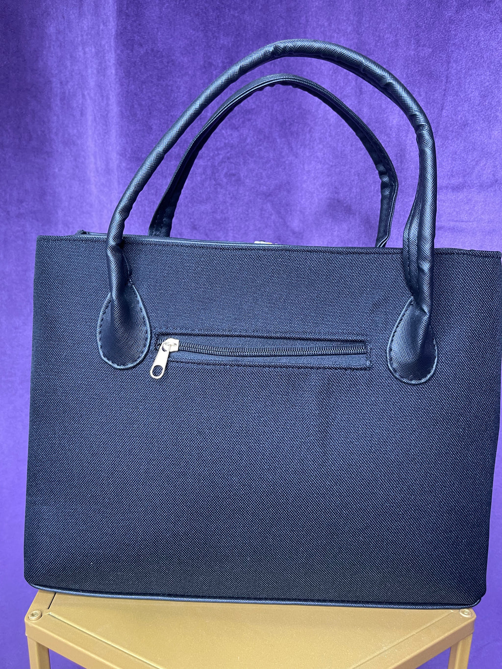 Mexican Embroidered Handbag - Handcrafted Floral Tote with Leather Trim | Leon, Guanajuato