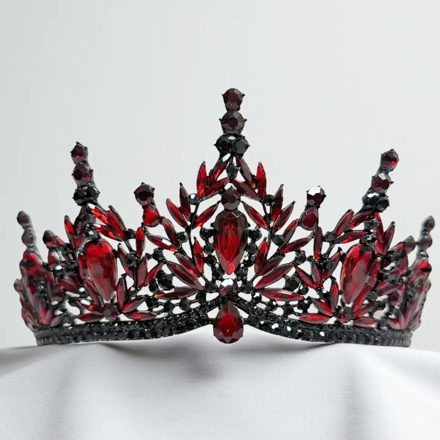 Red and Black Tiara