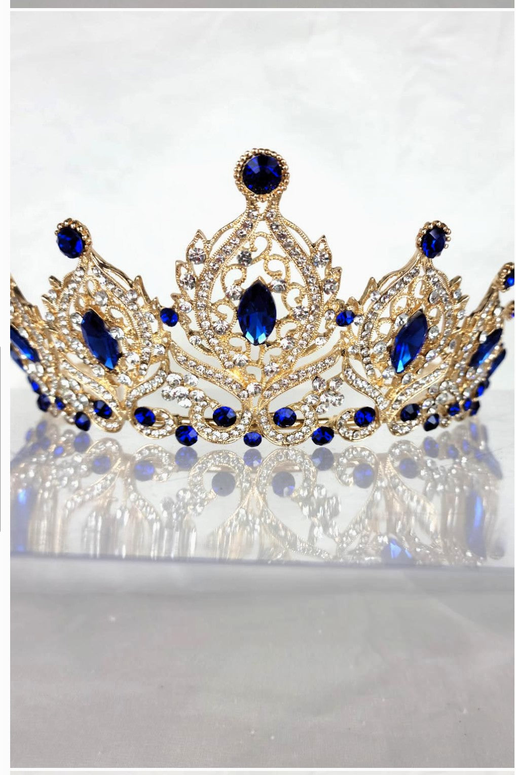 Tiara Blue and Gold - CR123