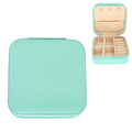 Monochromatic Pu Leather Jewelry Box