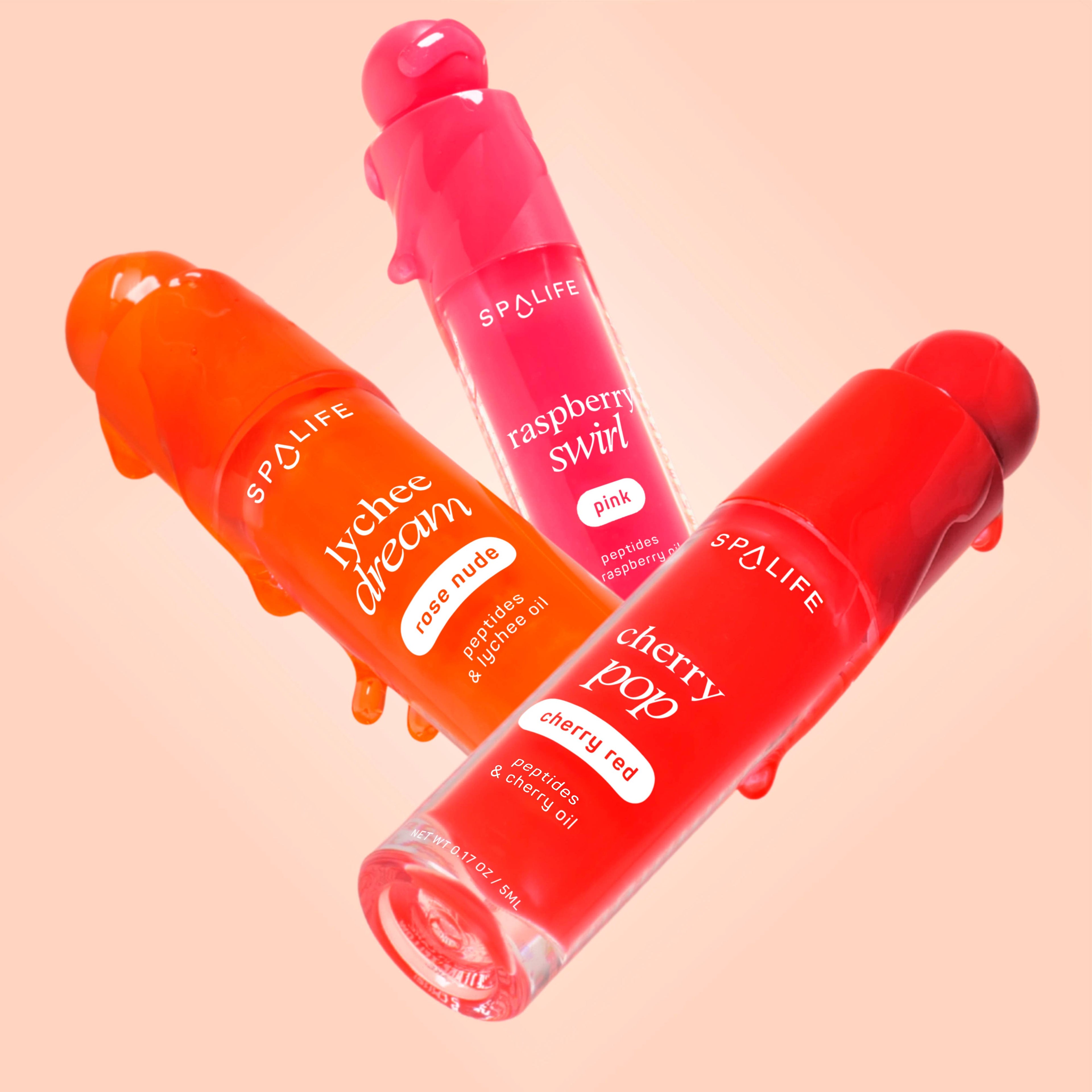 PoutPerfection Lip Gloss Trio Christmas Holiday Gift Set