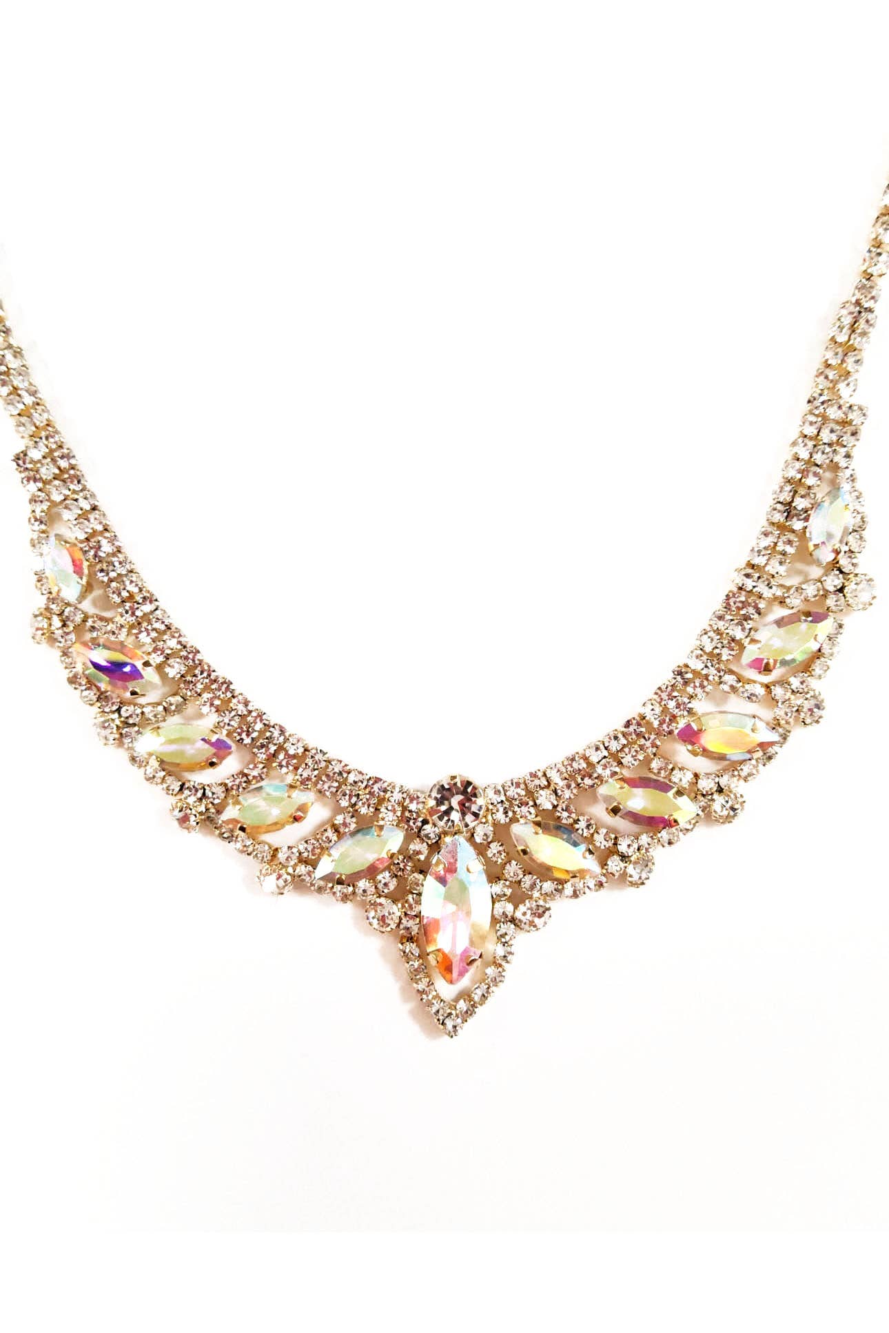 Metal jewelry Set With Necklace and Earrings JR3237