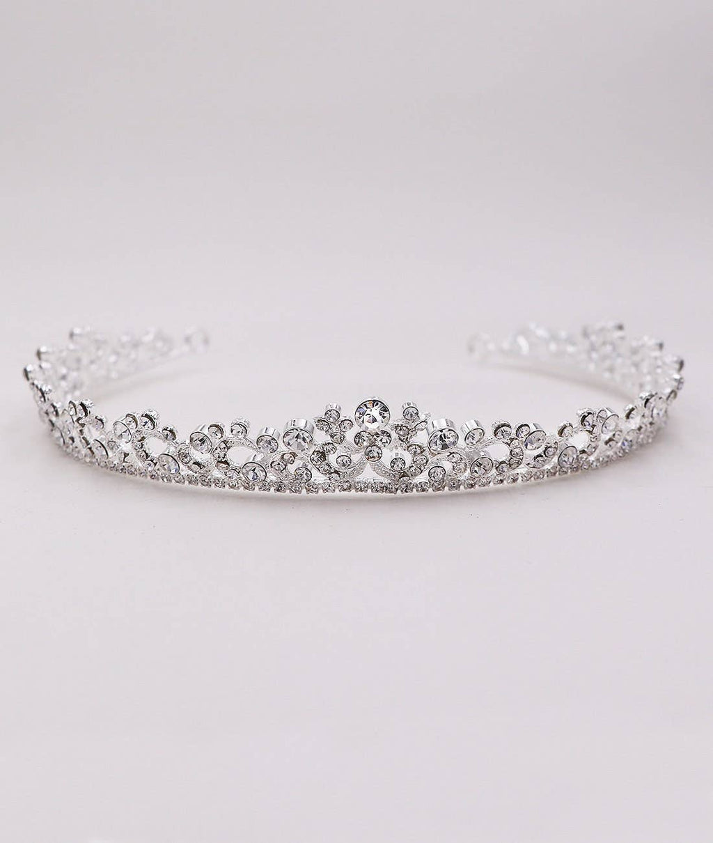 Kylar Crystal Wedding Tiara - CR134