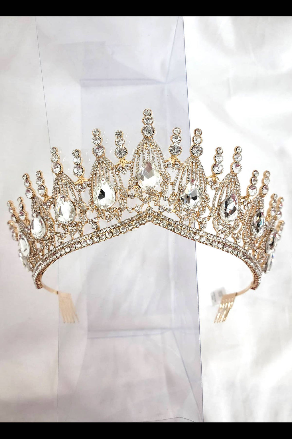 Regal Tiara With Jewels and Gemstones - CR139