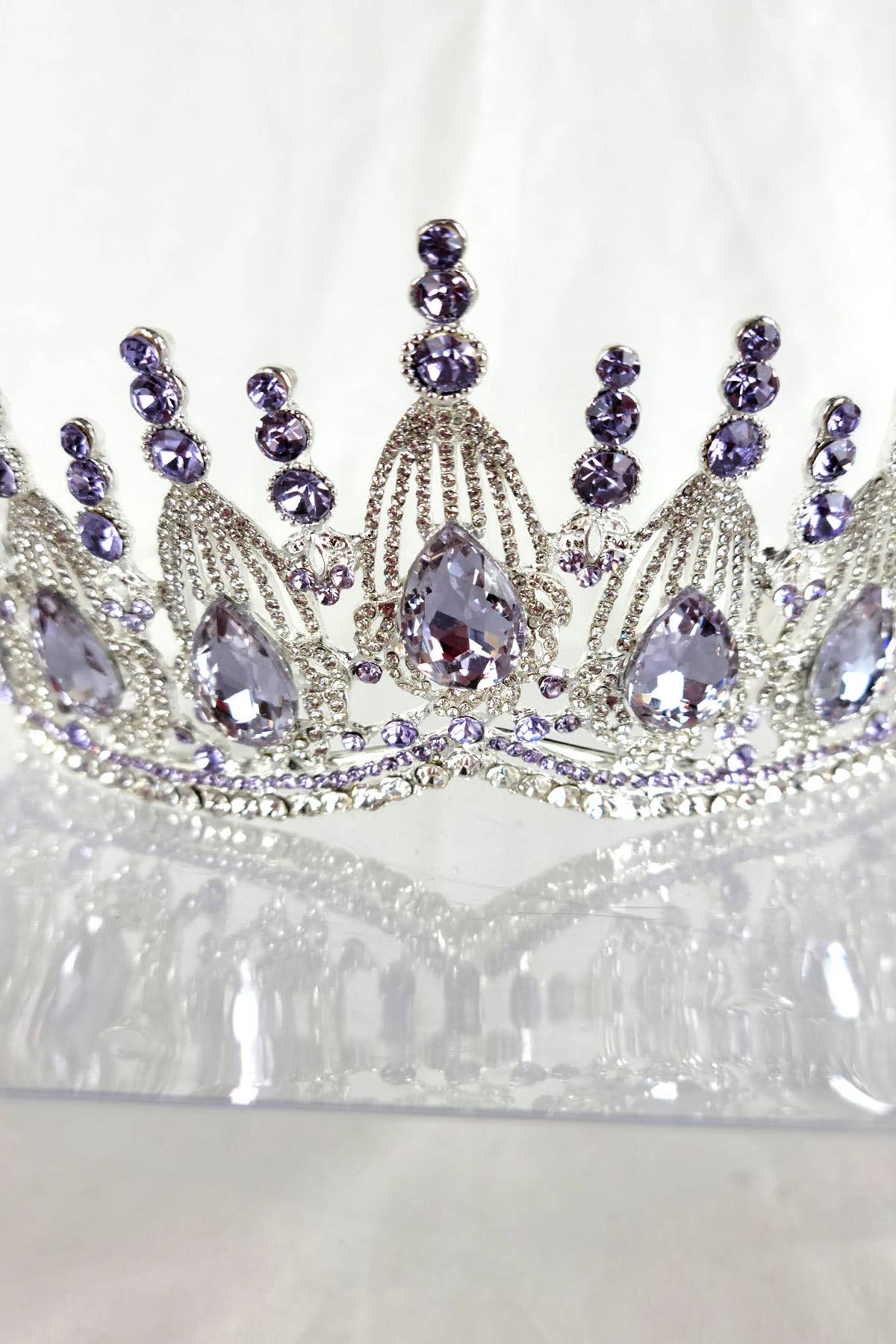 Regal Tiara With Jewels and Gemstones - CR139