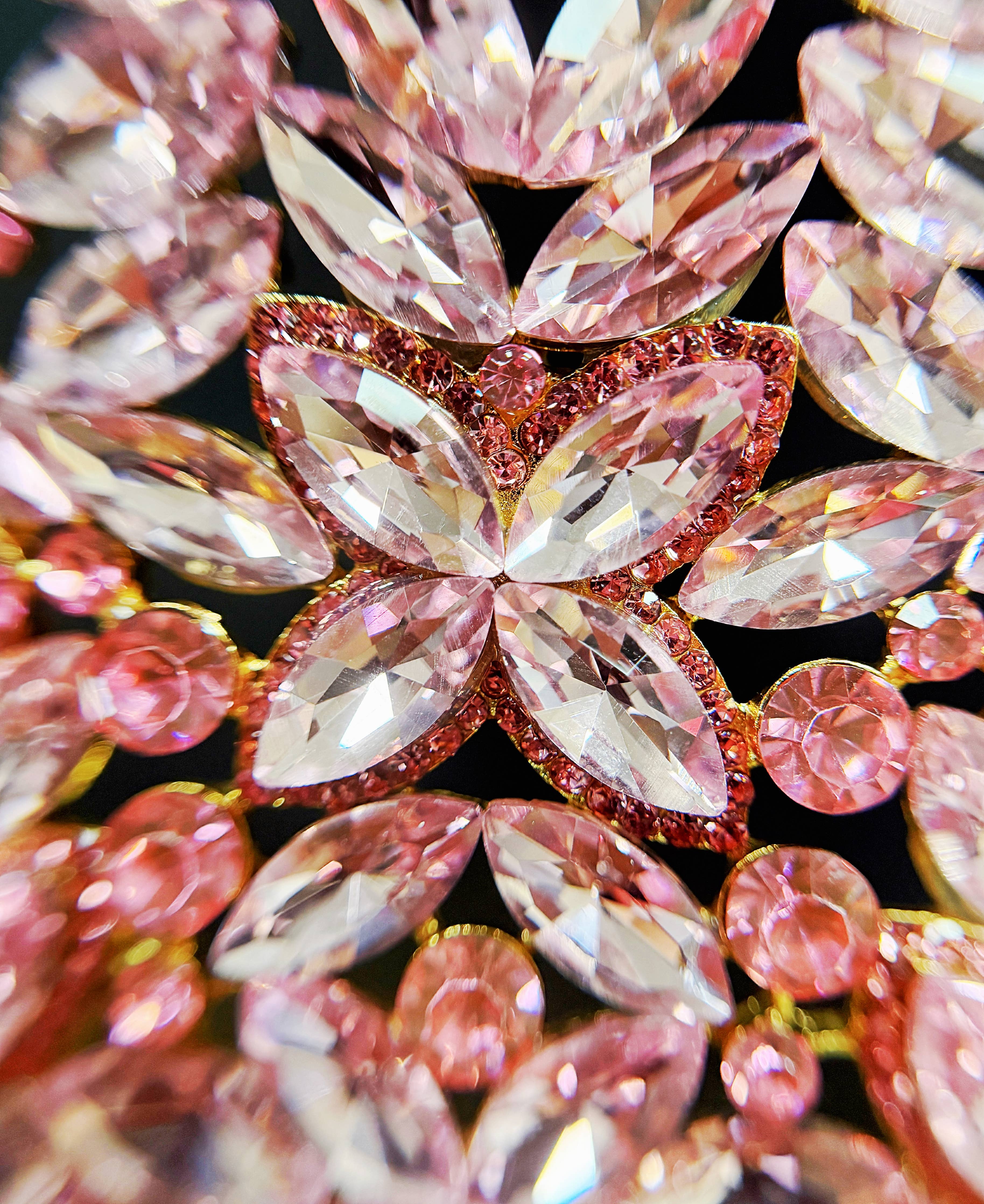 Pink Crystal Crown - CR146