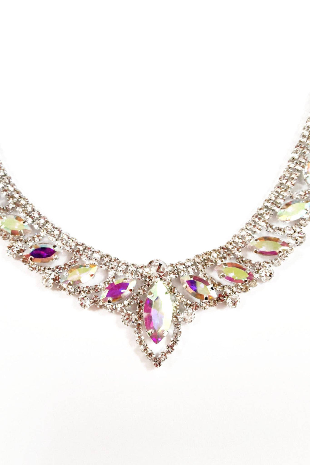 Metal jewelry Set With Necklace and Earrings JR3237