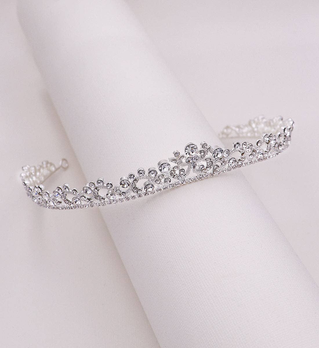 Kylar Crystal Wedding Tiara - CR134
