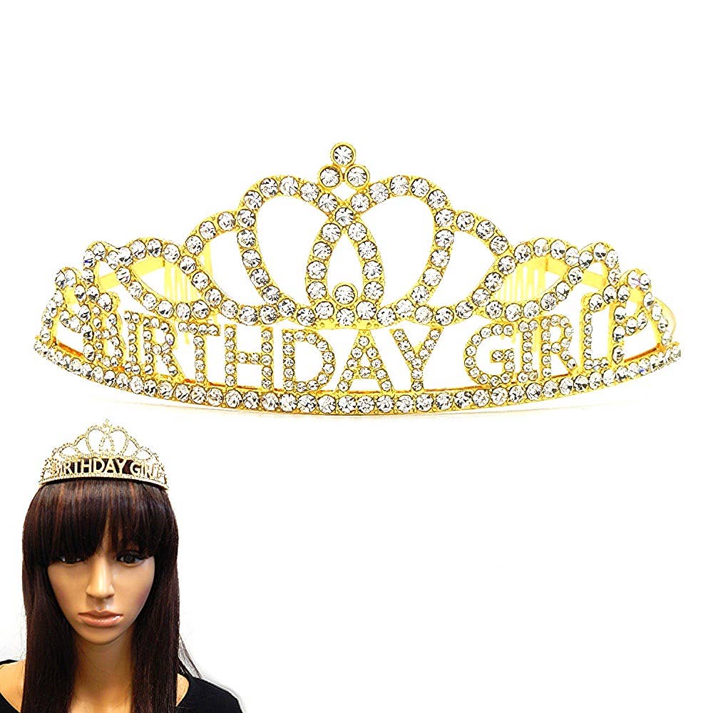 HAPPY BIRTHDAY CROWN TIARA - CR141