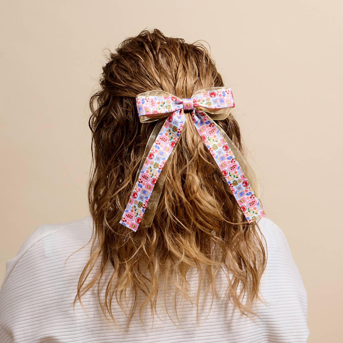 Lovely Layered Hair Bow–Ciao Bella
