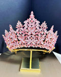 Pink Crystal Crown - CR146