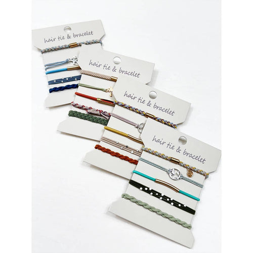 Boho Inspired Hair Tie Bracelets